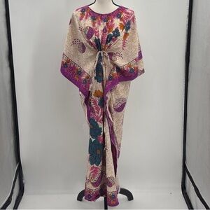 True Rock floral Kaftan one size